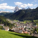 Fahrt durch die Dolomiten